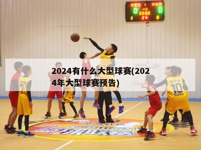 2024有什么大型球赛(2024年大型球赛预告)